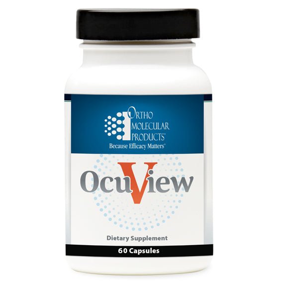 Ortho Molecular OcuView 60 Capsules - The Oasis of Health