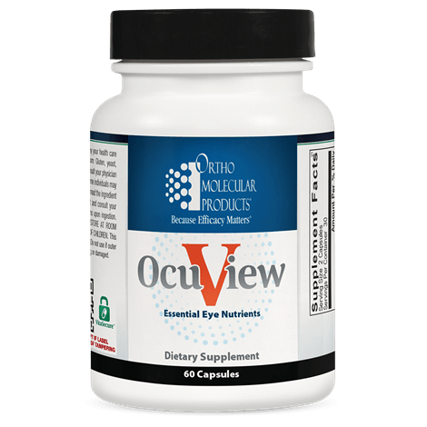 Ortho Molecular OcuView 60 Capsules - The Oasis of Health