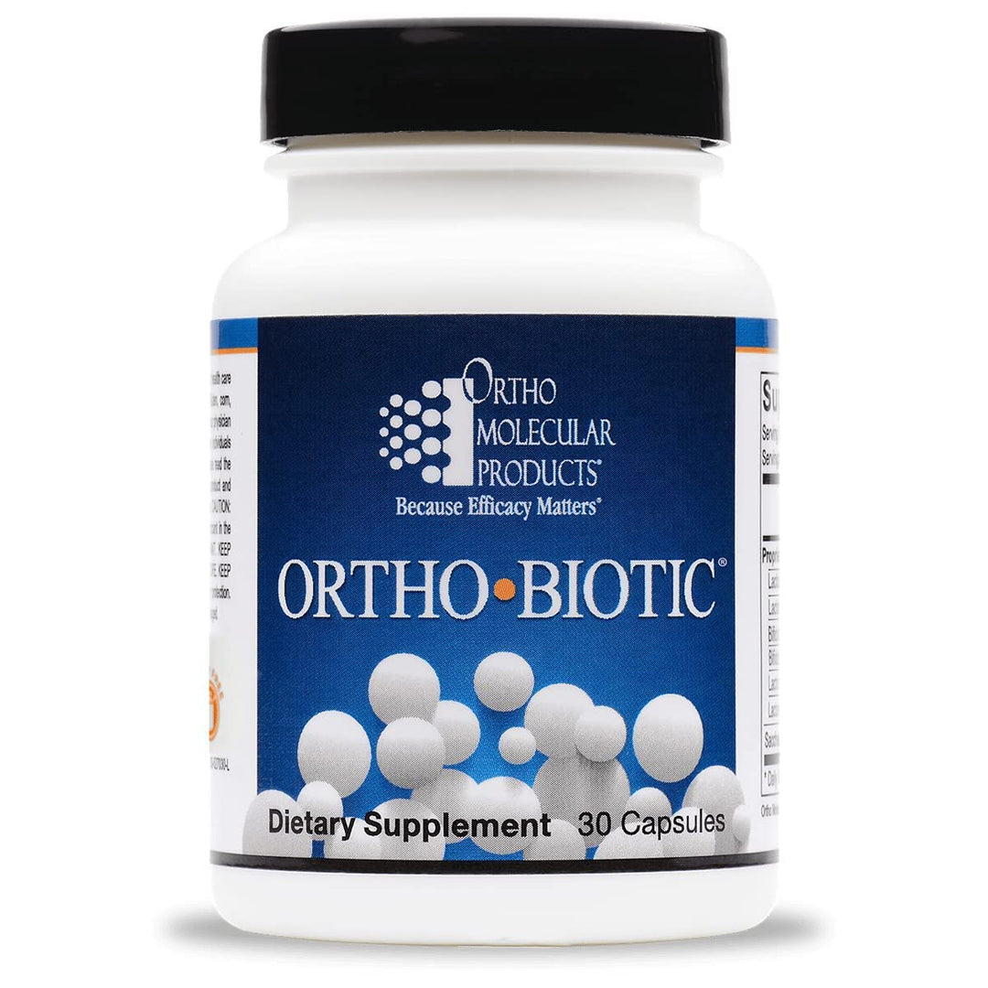 Ortho Molecular Ortho Biotic 30 Capsules - B09KQLBQSC - The Oasis of Health