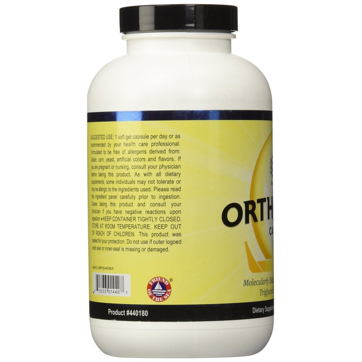 Ortho Molecular - Orthomega 820 - 180 Soft Gel Capsules - The Oasis of Health