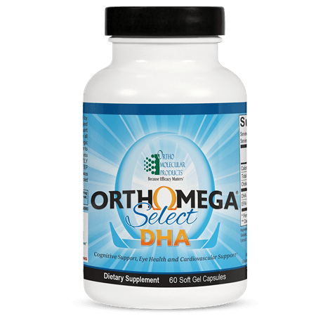 Ortho Molecular OrthoMega Select DHA 60 Softgels - The Oasis of Health