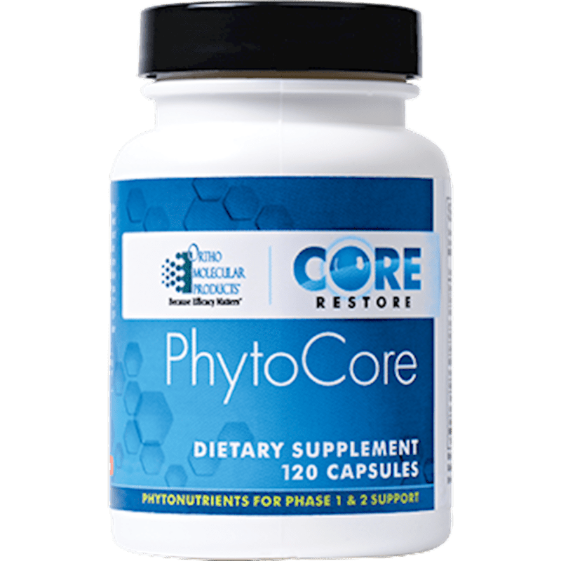 Ortho Molecular PhytoCore 120 Capsules - The Oasis of Health