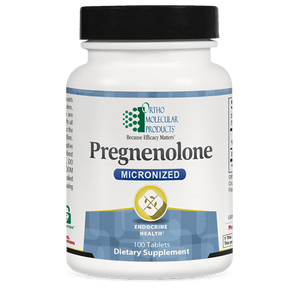 Ortho Molecular Pregnenolone 100 Tablets - 2 Pack - The Oasis of Health