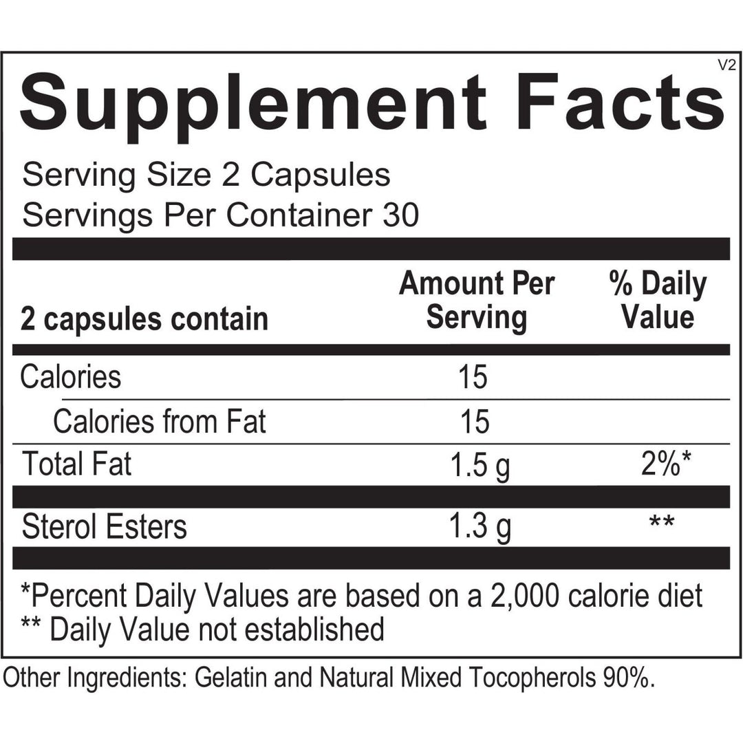 Ortho Molecular Product Plant Sterols - 60 Capsules - The Oasis of Health