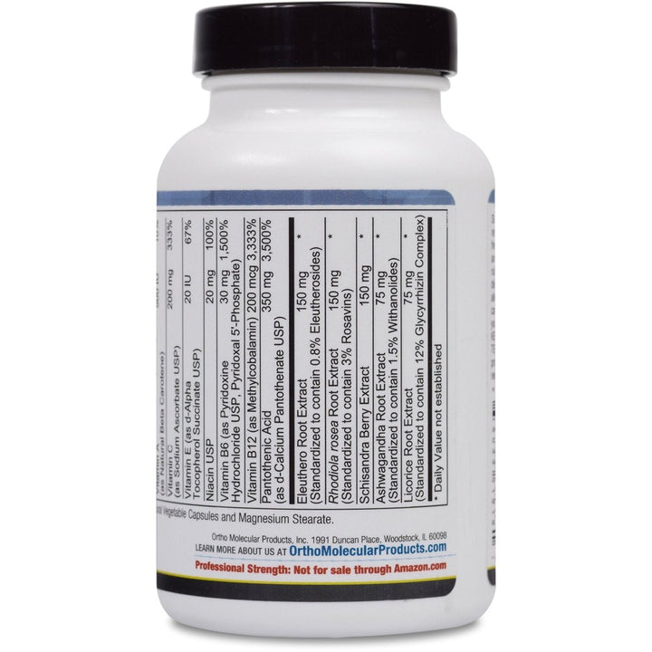 Ortho Molecular Products Adapten - All Capsules, 120 Count - The Oasis of Health