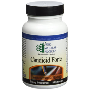Ortho Molecular Products Candicid Forte Capsules, 90 Count - The Oasis of Health