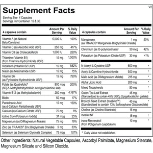Ortho Molecular Products, Mitocore, 120 Capsules - The Oasis of Health