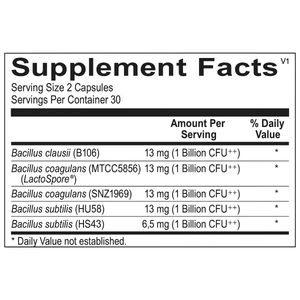 Ortho Molecular Products Ortho Spore Complete 60 count - The Oasis of Health