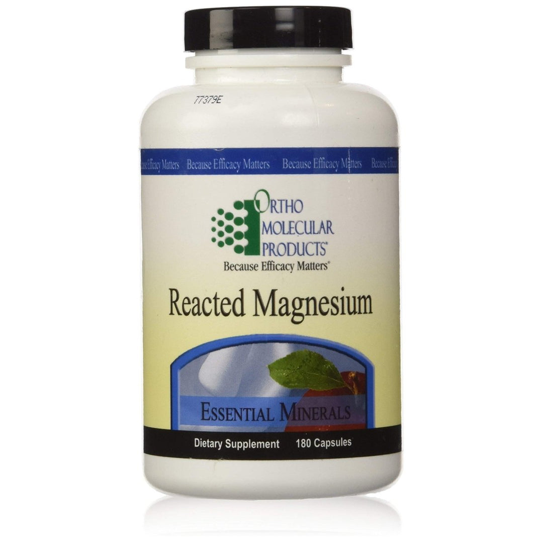 Ortho Molecular Products, Reacted Magnesium, 180 Capsules - The Oasis of Health