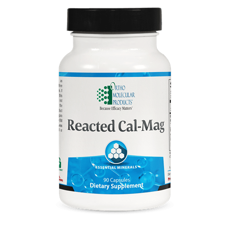 Ortho Molecular Reacted Cal - Mag 180 Vcaps - The Oasis of Health