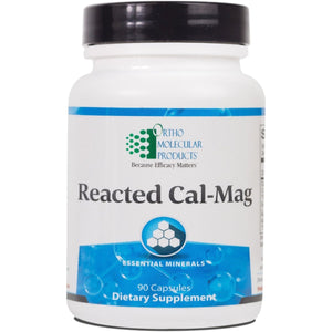 Ortho Molecular Reacted Cal - Mag 90 Capsules - The Oasis of Health