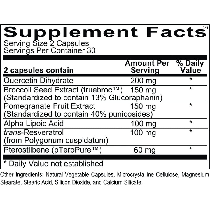 Ortho Molecular - Resvoxitrol - 60 Capsules - The Oasis of Health