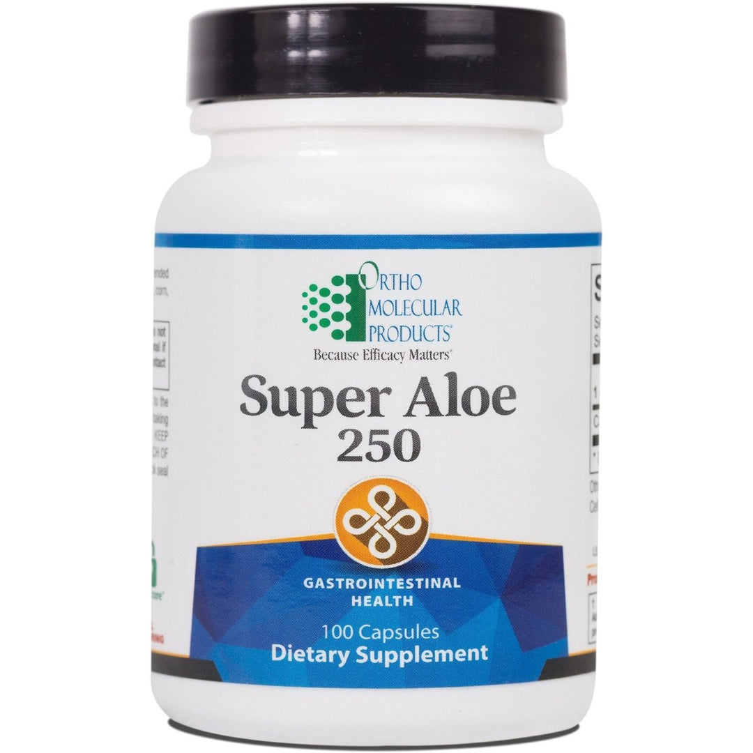 Ortho Molecular - Super Aloe 250 - 100 Capsules - The Oasis of Health