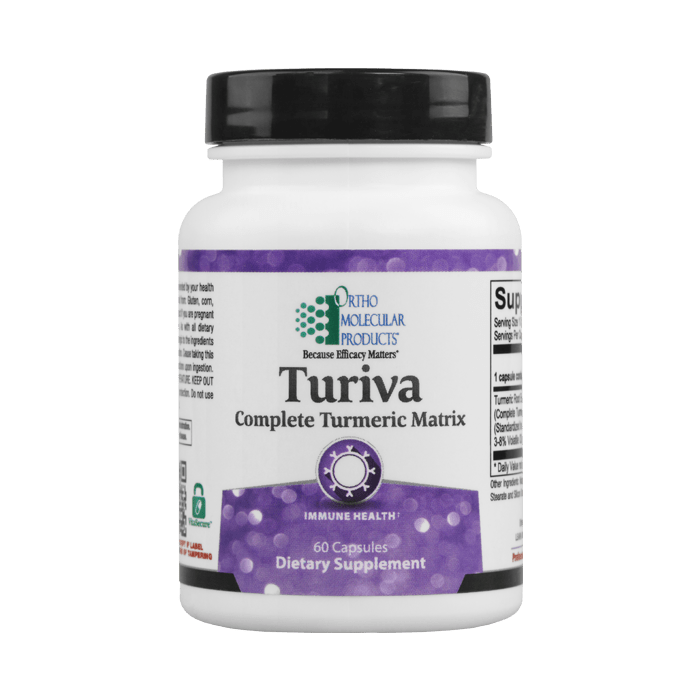 Ortho Molecular Turiva 60 Capsules - The Oasis of Health