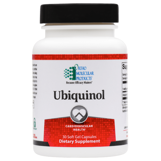 Ortho Molecular Ubiquinol 30 Softgels by Ortho - The Oasis of Health