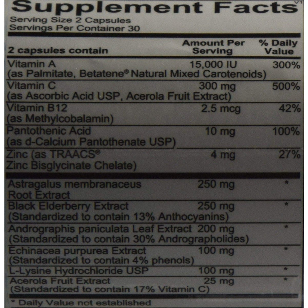 Ortho Molecular Viracid 60 Capsules - The Oasis of Health