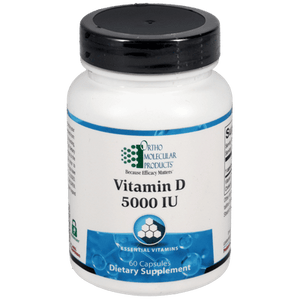 Ortho Molecular Vitamin D 5,000 IU 60 Capsules - The Oasis of Health