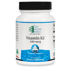 Ortho Molecular Vitamin K2 180 mcg 60 Vcaps - The Oasis of Health