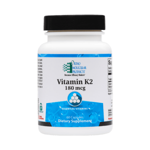 Ortho Molecular Vitamin K2 180 mcg 60 Vcaps - The Oasis of Health