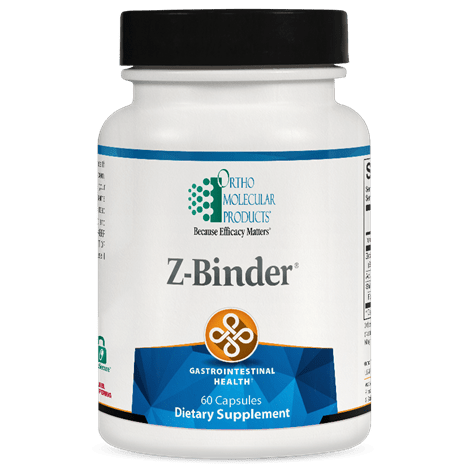 Ortho Molecular Z - Binder 60 Capsules - The Oasis of Health
