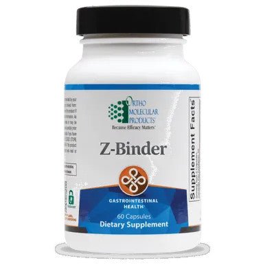 Ortho Molecular Z - Binder 60 Capsules - The Oasis of Health