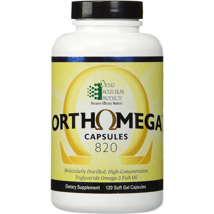Orthomega 820 Capsules - New Formulation - 60 Softgel Capsules - The Oasis of Health