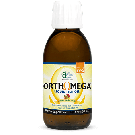 Orthomega Liquid Fish Oil - Mango 5.07 fl oz - The Oasis of Health