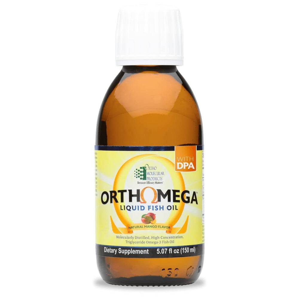 Orthomega Liquid Fish Oil - Mango 5.07 fl oz - The Oasis of Health
