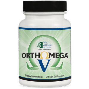 Orthomega® V Ortho Molecular Products 30 Soft Gel Capsules - The Oasis of Health