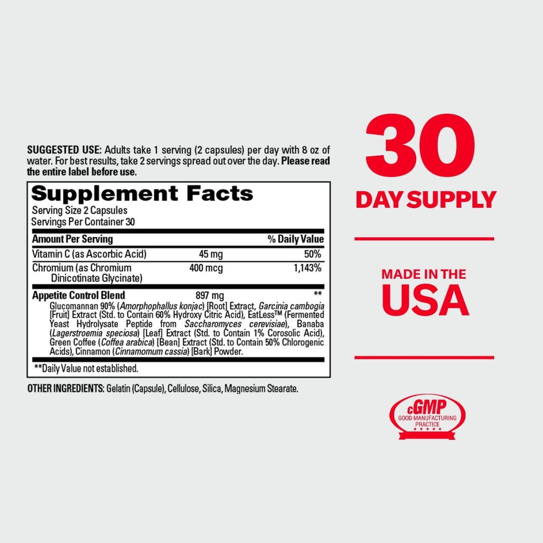 Performix - SST Control Non - Stimulant Appetite Control Formula - 60 Capsules - The Oasis of Health