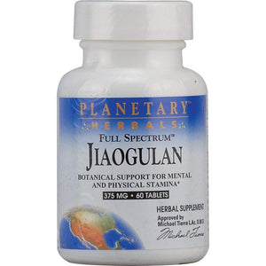 Planetary Herbals - Full Spectrum Jiaogulan 375 mg. - 60 Tablets - The Oasis of Health