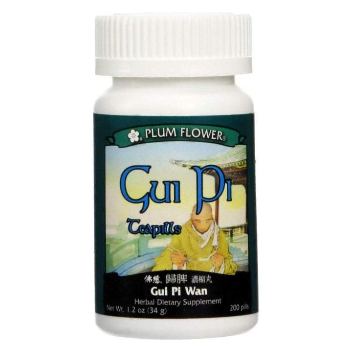 PLUM FLOWER CHINESE TEA Gui Pi Wan, 200 CT - The Oasis of Health