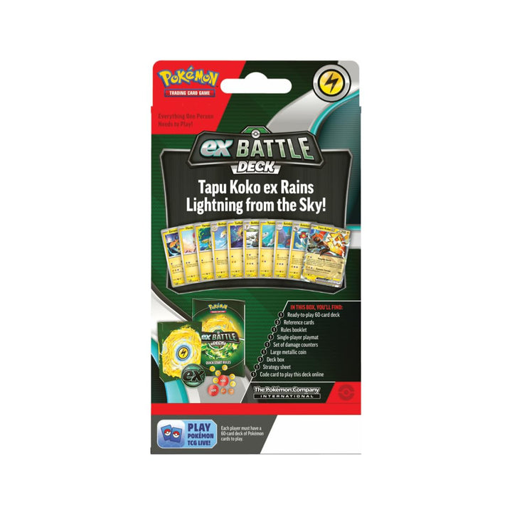 Pokémon TCG: ex Battle Deck (Tapu Koko ex OR Iron Leaves ex) - The Oasis of Health