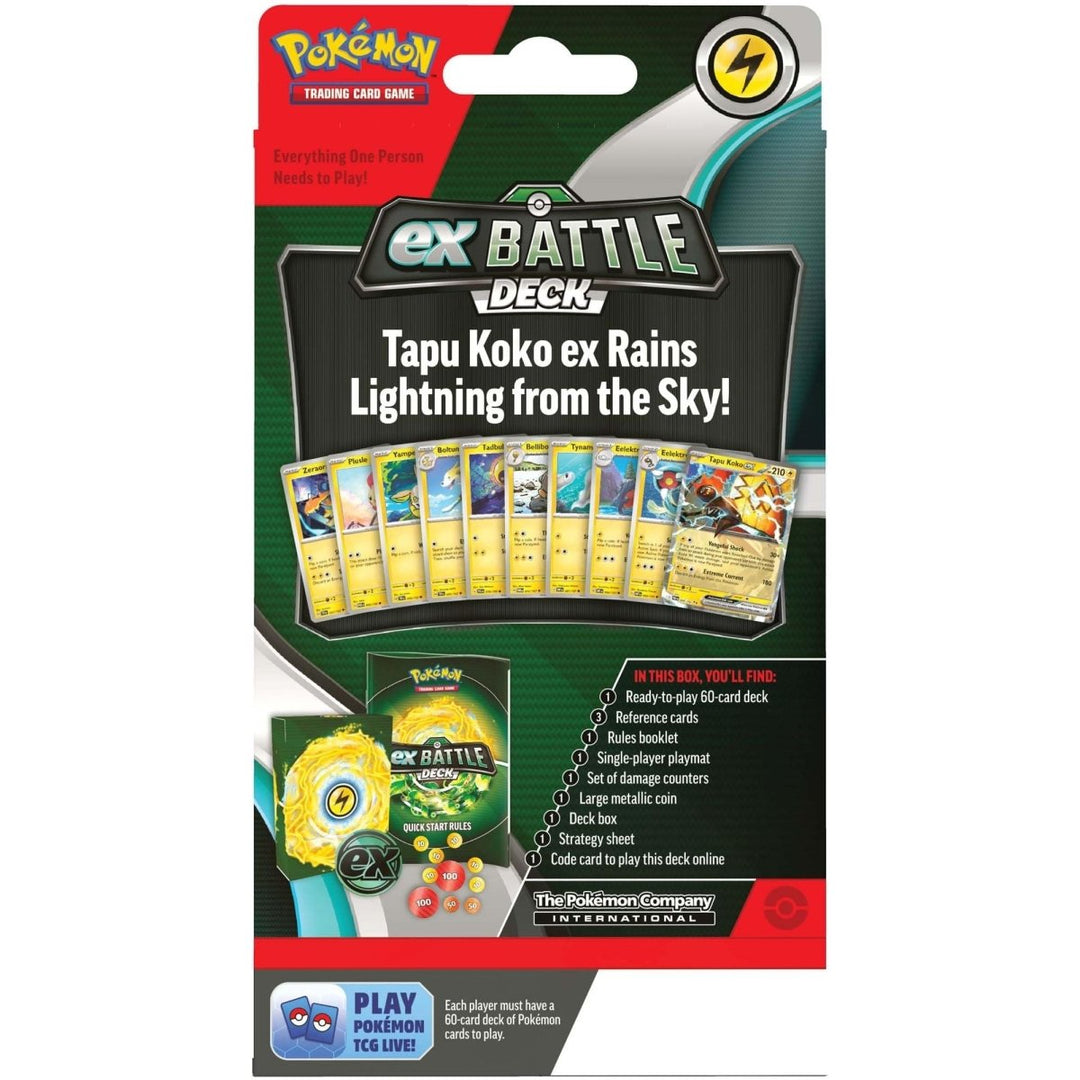 Pokémon TCG: ex Battle Deck (Tapu Koko ex OR Iron Leaves ex) - The Oasis of Health