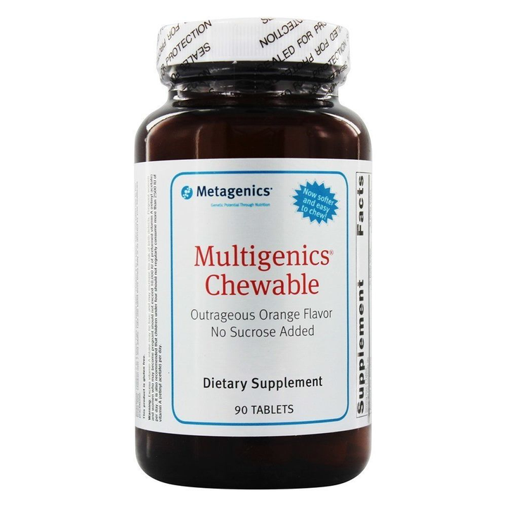 Metagenics Multigenics Chewable Orange - 90 Chewable Tablets