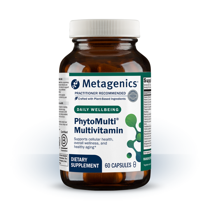 Metagenics PhytoMulti - Daily Multivitamin Supplement with Phytonutrients, Vitamins and Minerals for Multidimensional Health Support - 60 Tablets, 20 Day Supply