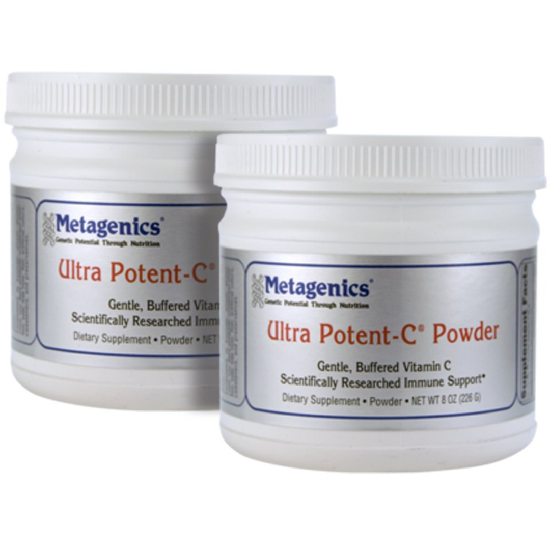 Metagenics Ultra Potent-C 8 oz. (226 g) Powder (Approx 122 Servings) - TwinPak