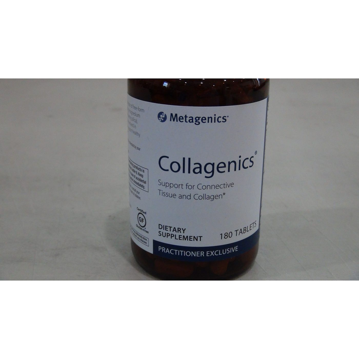 Metagenics Collagenics Nutritional Supplement Support for Connective Tissue and Collagen Tablet - 180 Count