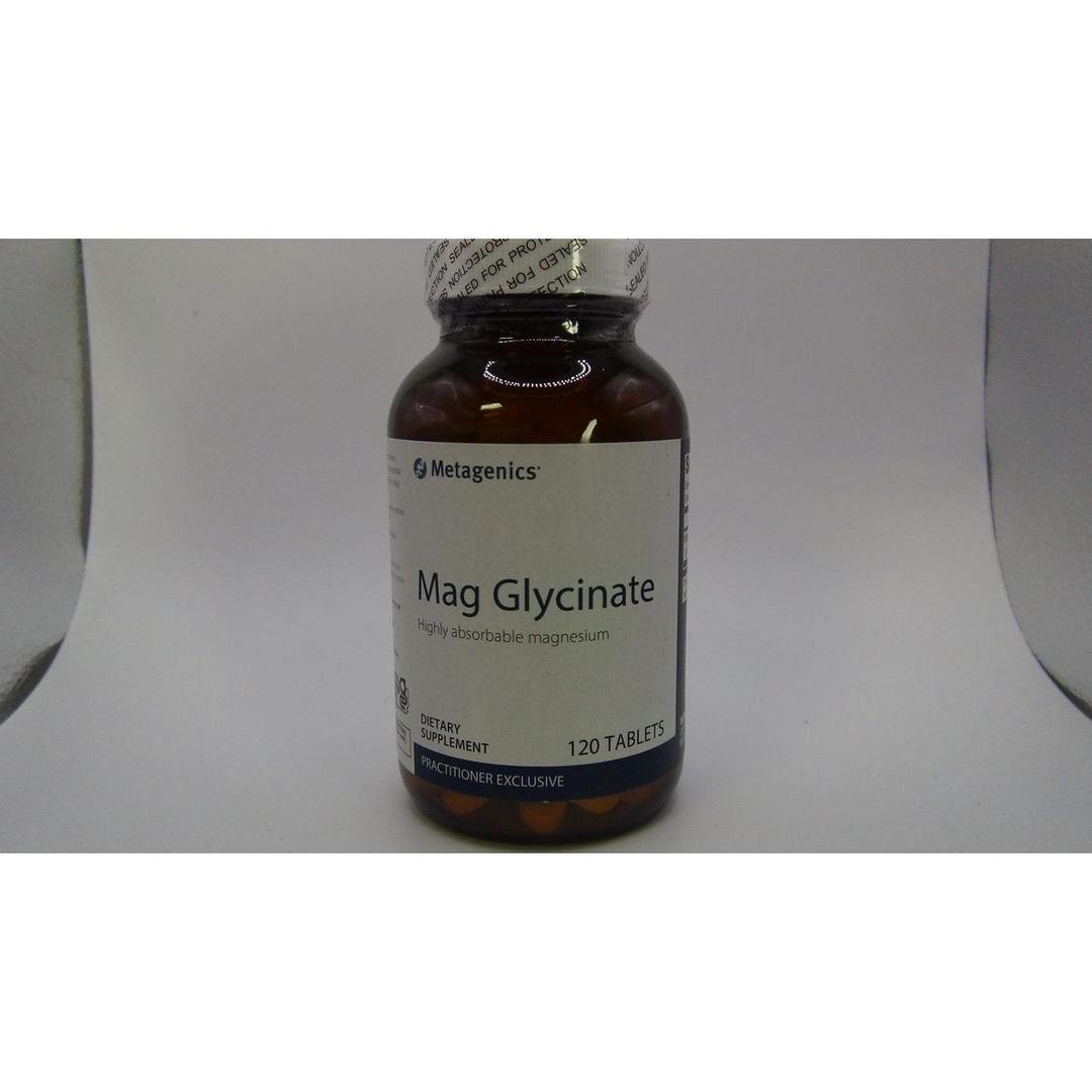 Metagenics Mag Glycinate - Highly Absorbable Magnesium Glycinate 100mg Supplement for Muscle Relaxation Support and Nervous System Health - 120 Count