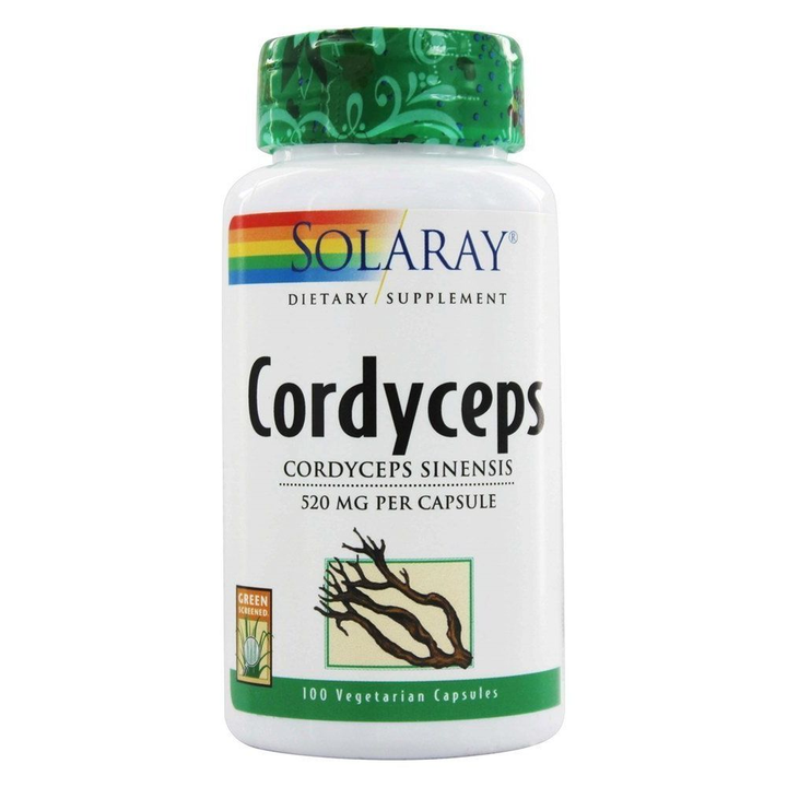 SOLARAY Cordyceps 100 Count