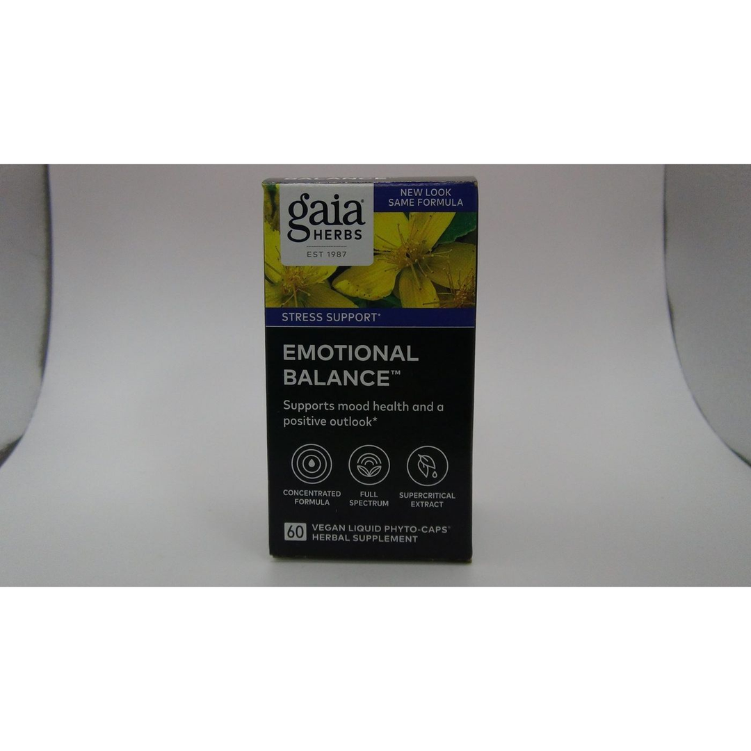 Gaia Herbs Emotional Balance - Stress Support Supplement