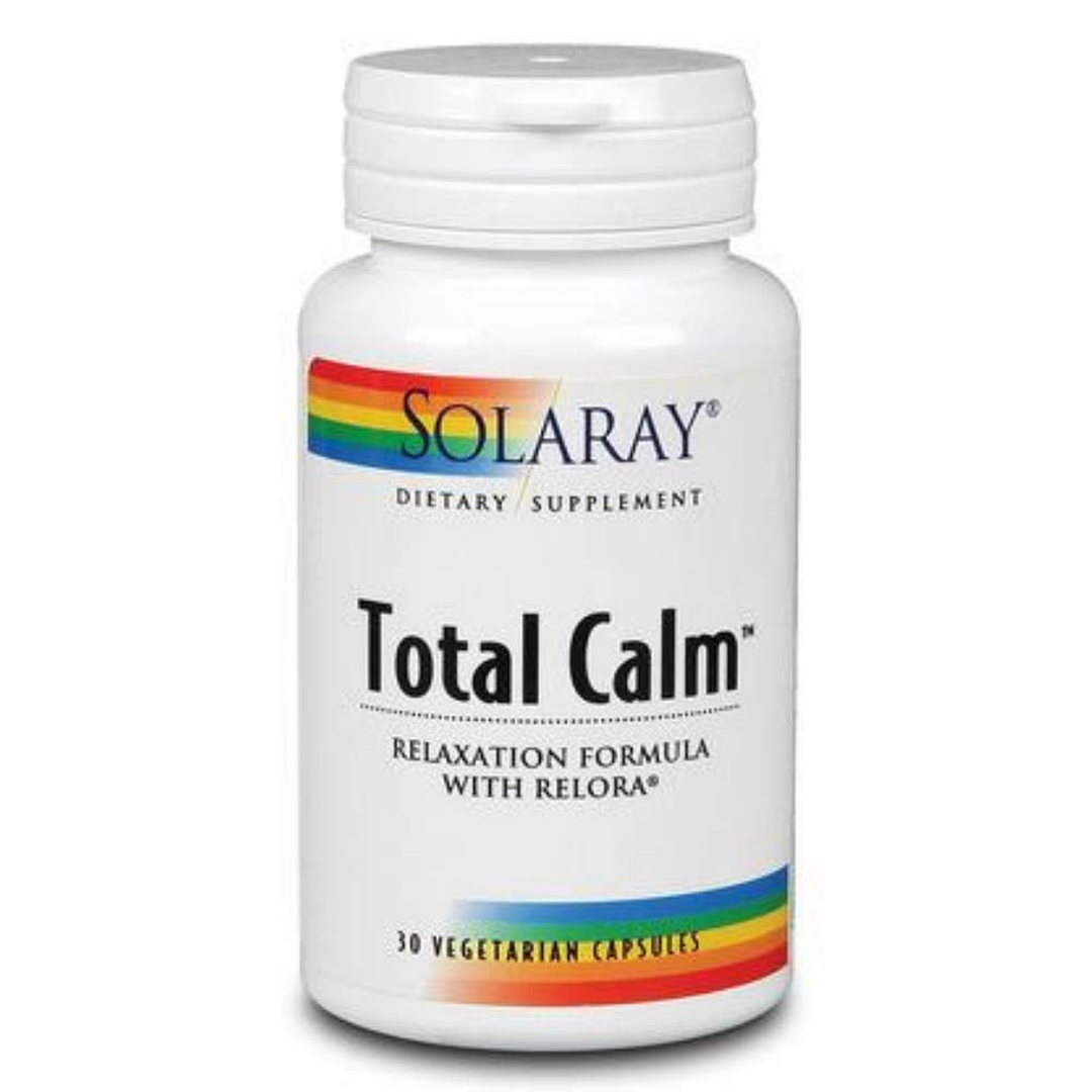 SOLARAY Total Calm, Veg Cap (Btl-Plastic) 30ct