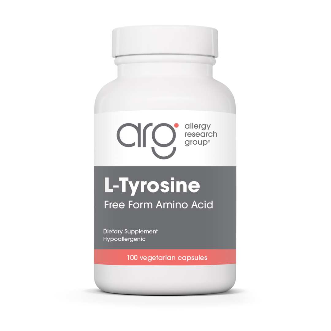 SOLARAY L-Tyrosine Supplement, 500 mg 100 Count
