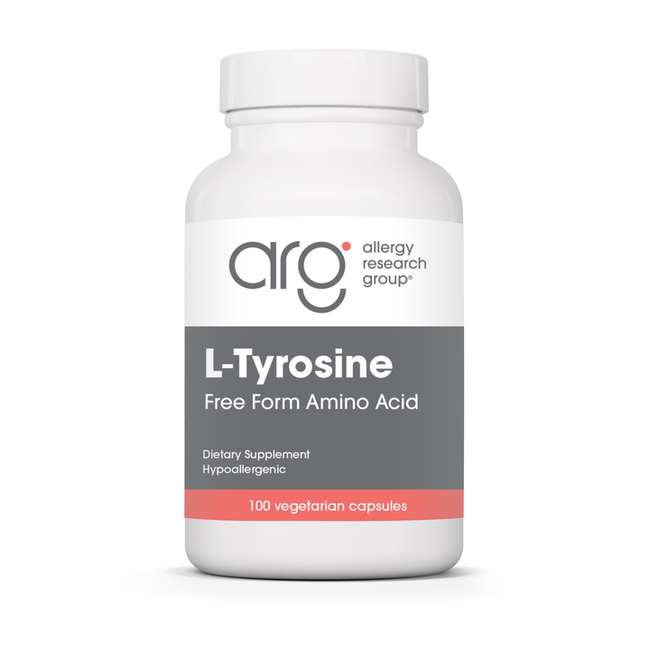 SOLARAY L-Tyrosine Supplement, 500 mg 100 Count
