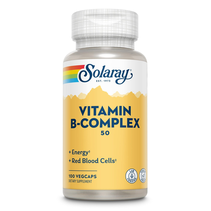 SOLARAY B-6 TSTR Supplement, 50mg 60 Count