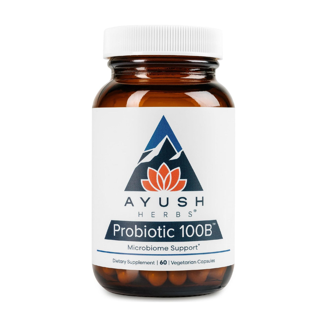 Ayush Herbs Probiotic 100b - 60 VCaps