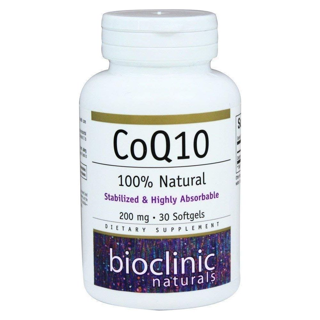 Bioclinic Naturals CoQ10 200mg 30 softgels