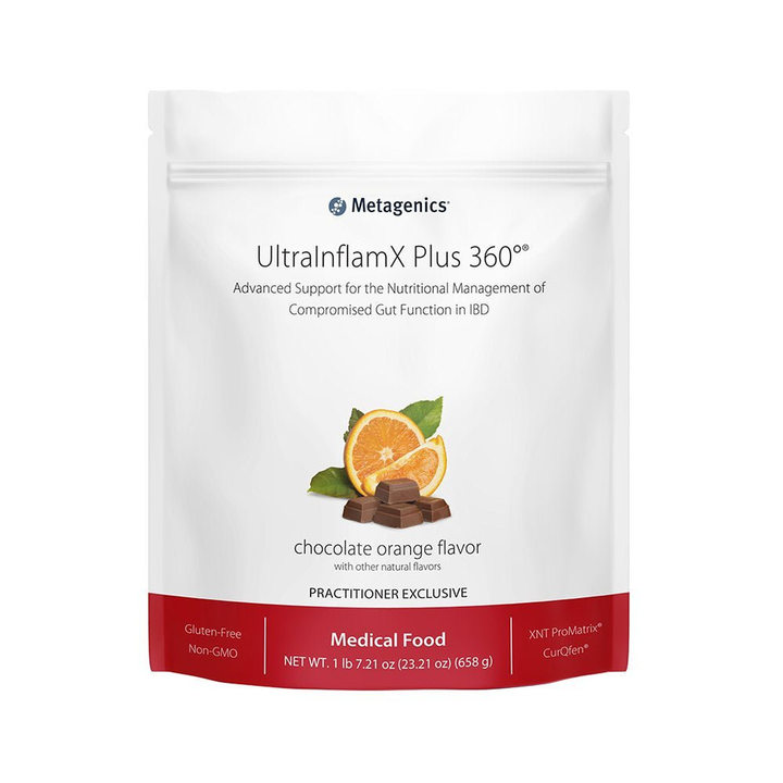 Metagenics UltraInflamX Plus 360 Chocolate Orange 14 Servings