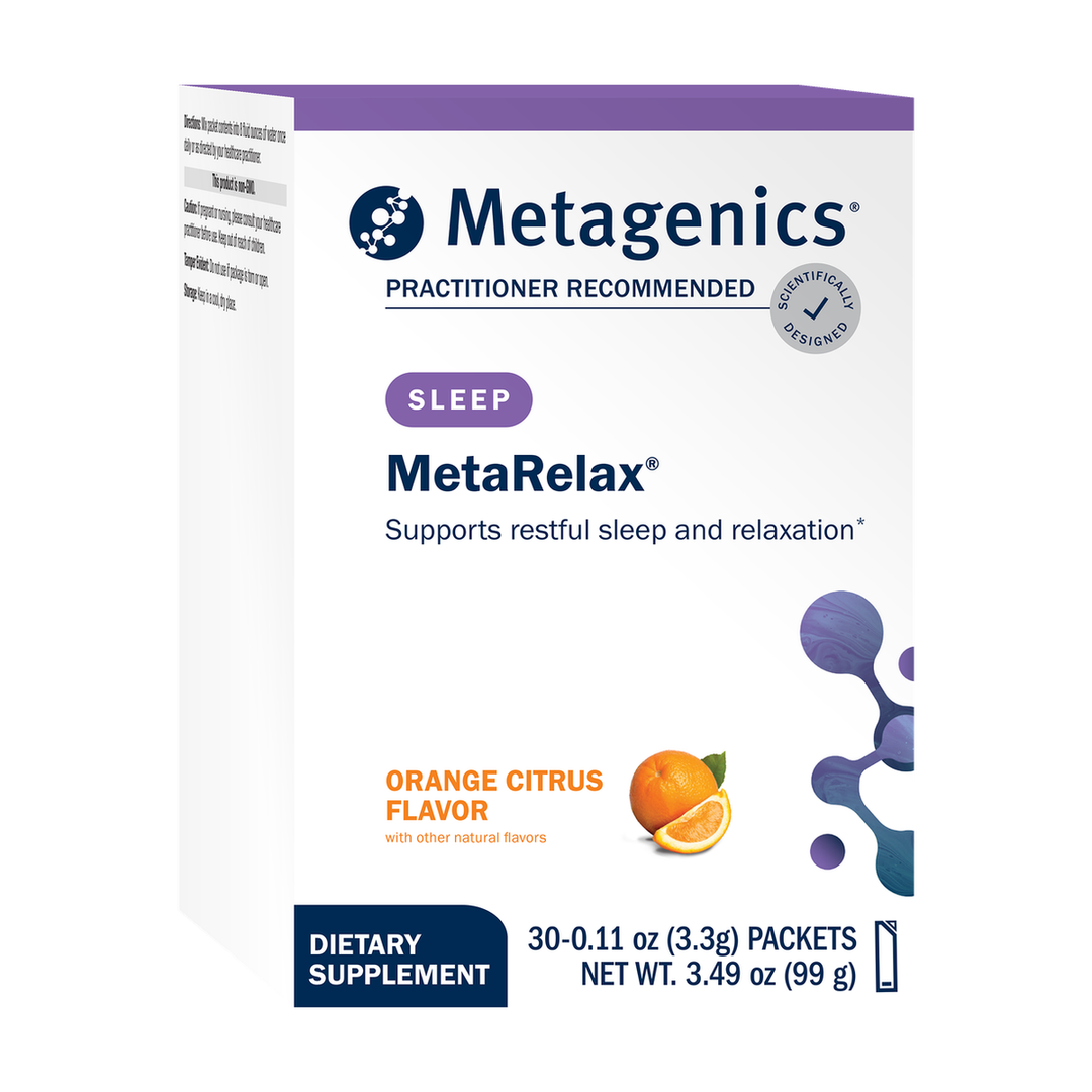 Metagenics MetaRelax Orange Citrus Flavor 30 Packets