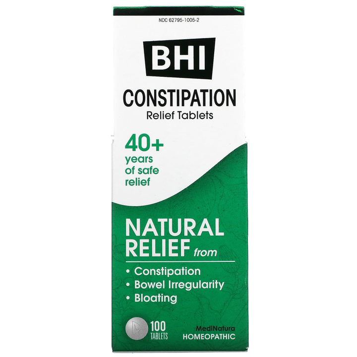 MediNatura BHI Constipation 100 Tablets